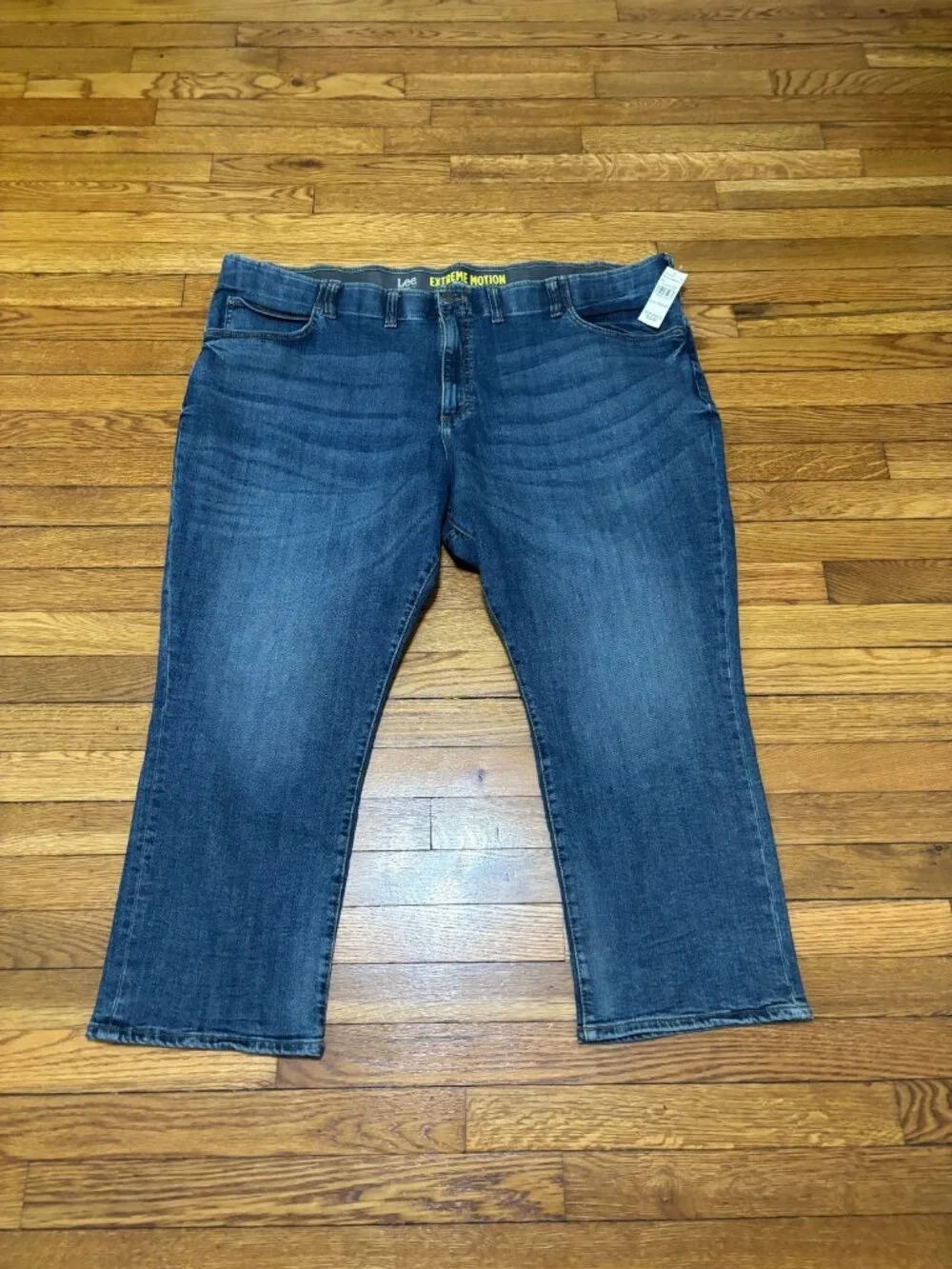 Lee Performance Series Extreme Motion Straight Fit Tapered Leg Jeans 52x28 NWT